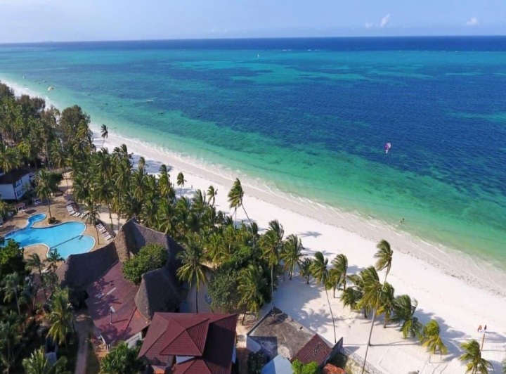 Family-friendly accommodation setting on Zanzibar