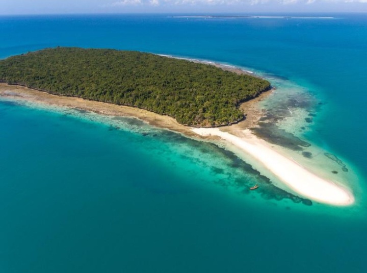 Coastline on Pemba Island in the Zanzibar Archipelago